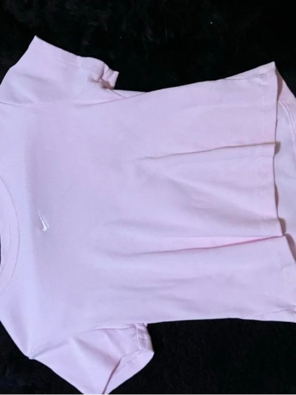 Nike Light Pink woman’s ' Short Sleeve Tee with Swoosh